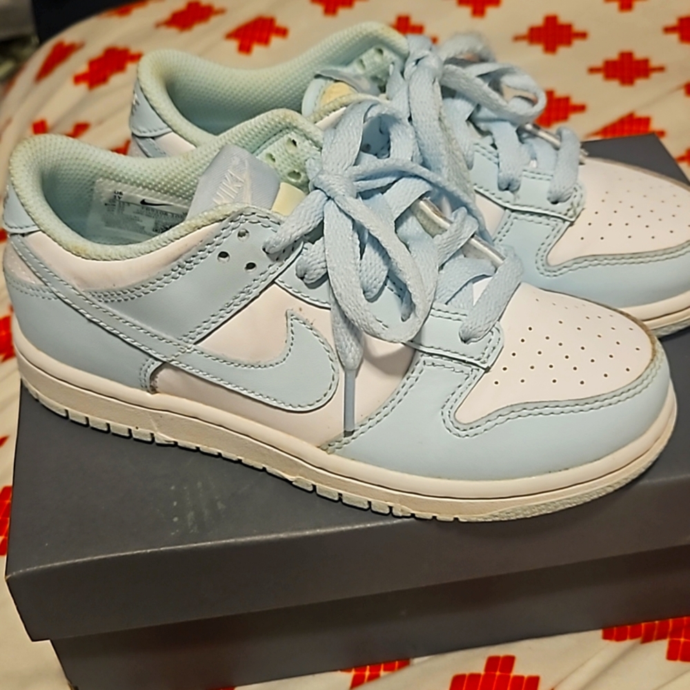 Baby blue dunks